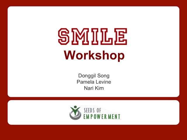 121027. Donggil. SMILE. Intro + Workshop 17