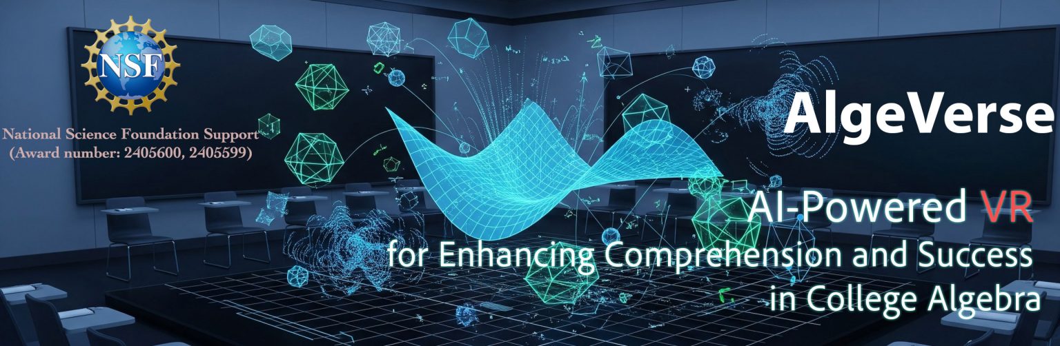 VR with AI for College Algebra