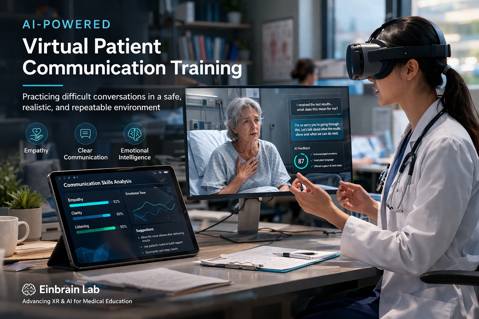 MedChat AI-powered virtual patient simulation for medical education